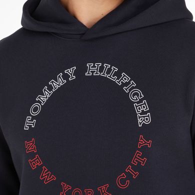 Tommy Hilfiger Monotype Roundall Hoodie Men | Plutosport | Sweatshirts