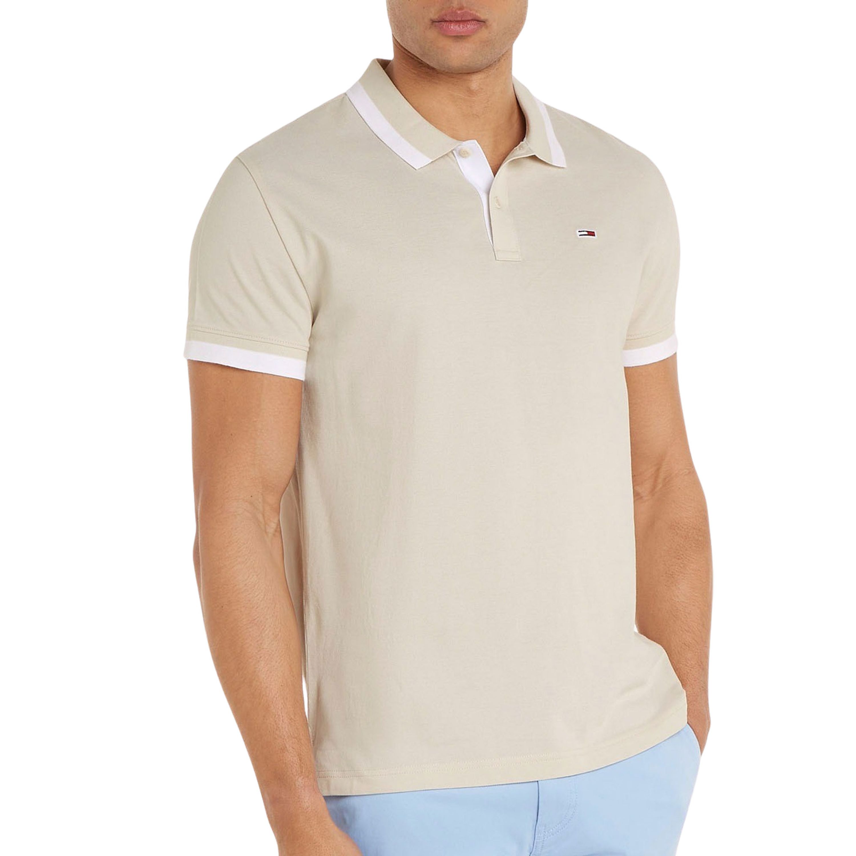 Tommy Hilfiger Solid Tipped Polo Heren