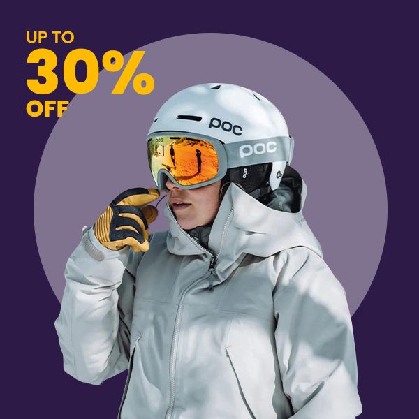 Ski goggles and helmets up to 60% off
