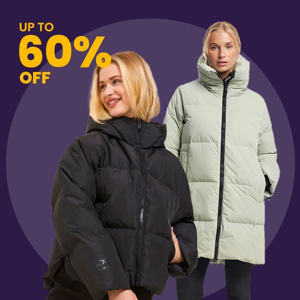Jackets up to 60% off